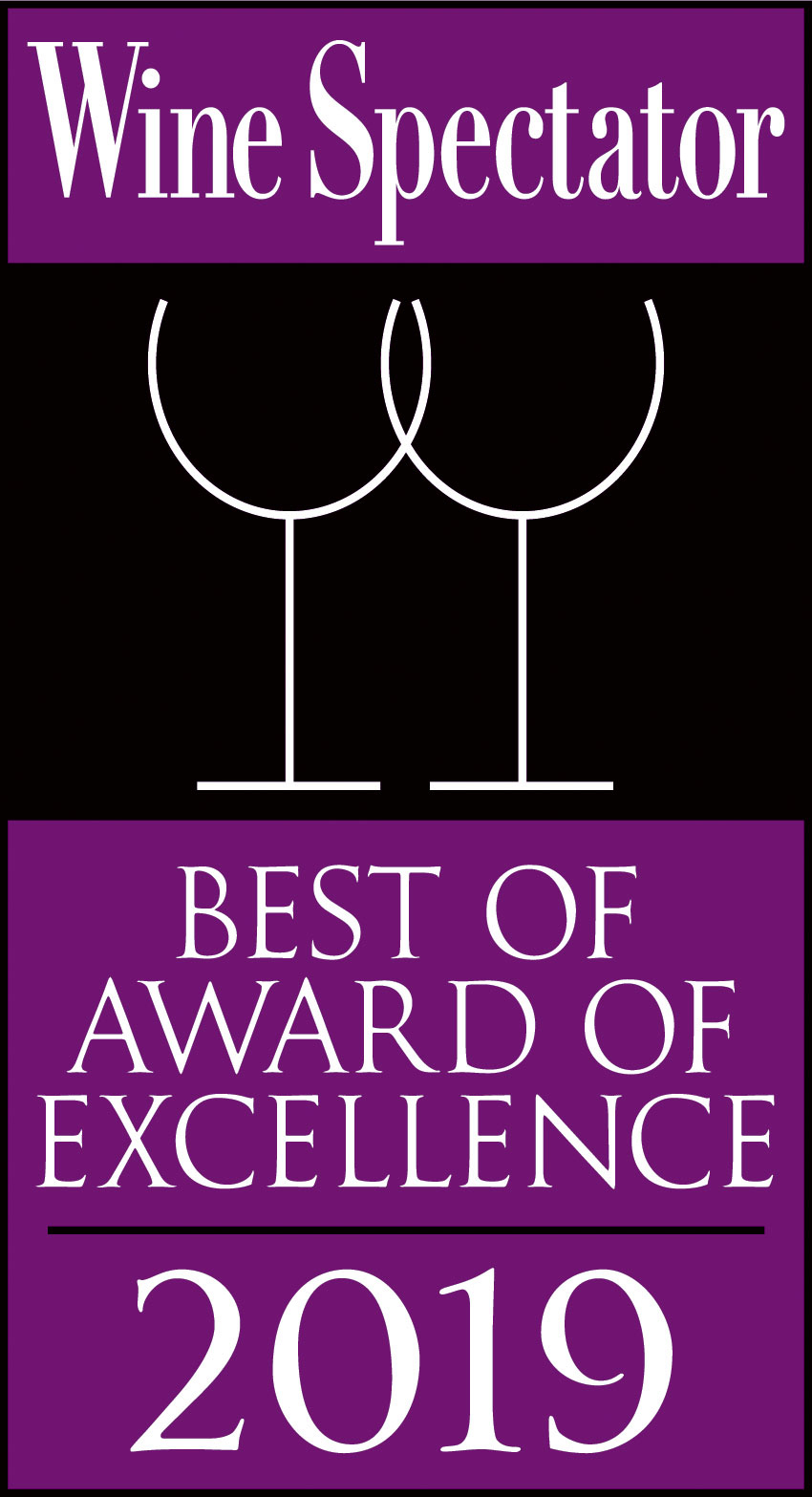 Wine Spectator Best of Award of Excellence