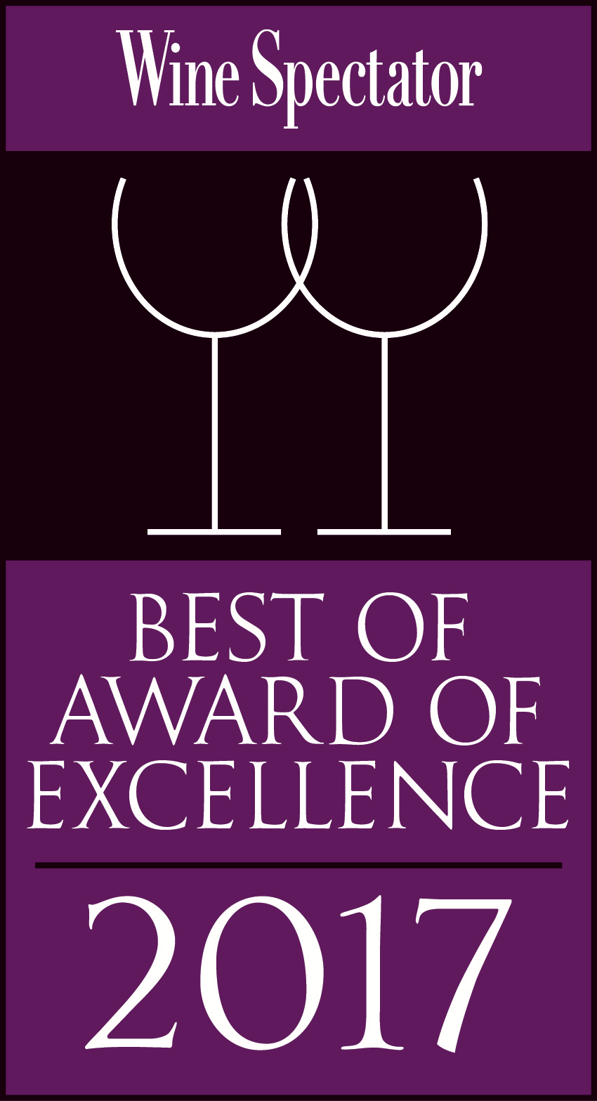 Wine Spectator Best of Award of Excellence